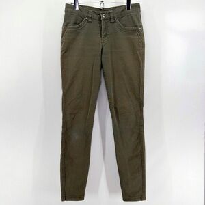 KUHL Green Brooke Skinny Pants Outdoor Hiking size 2